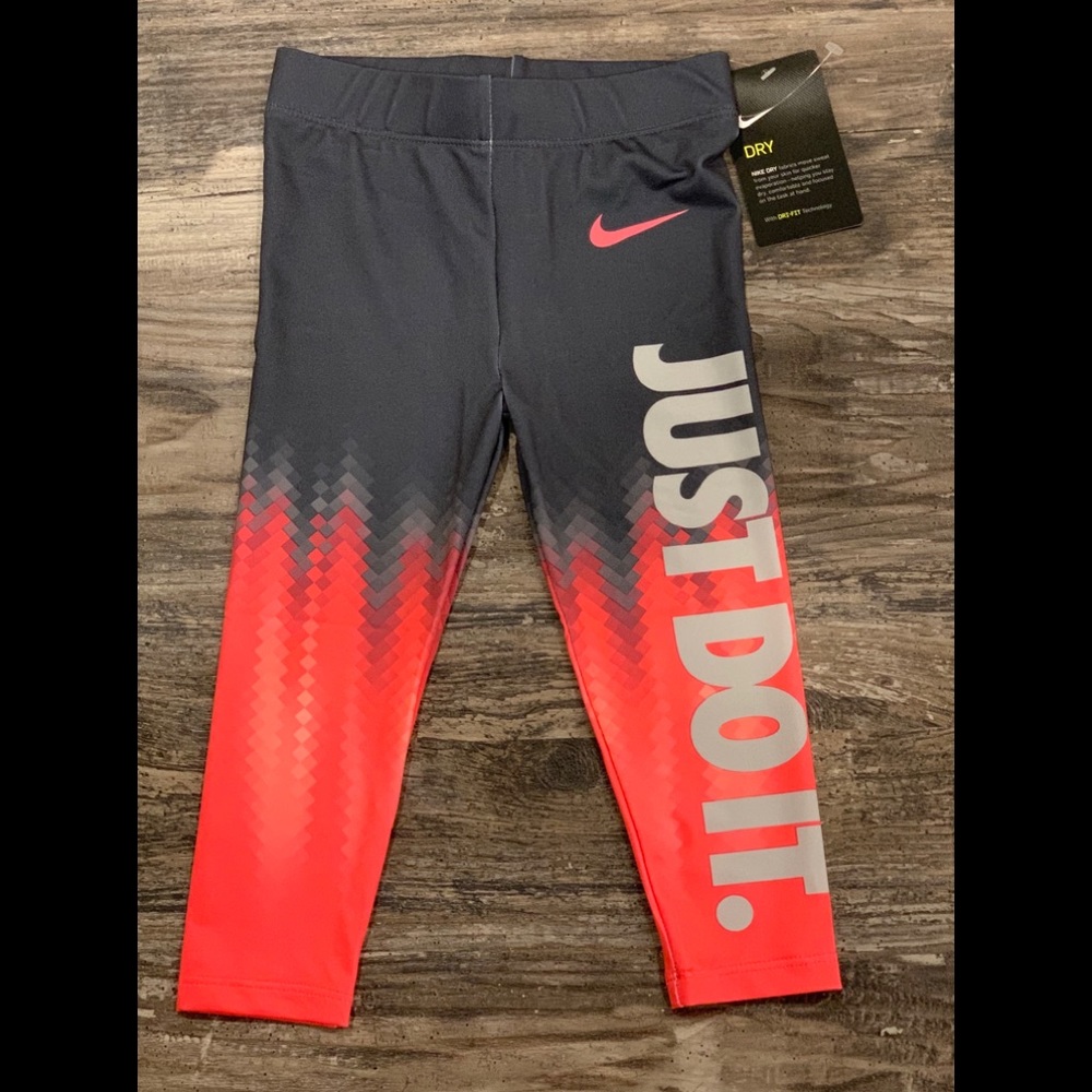 Nike Just Do It Toddler Leggings 2T NWT